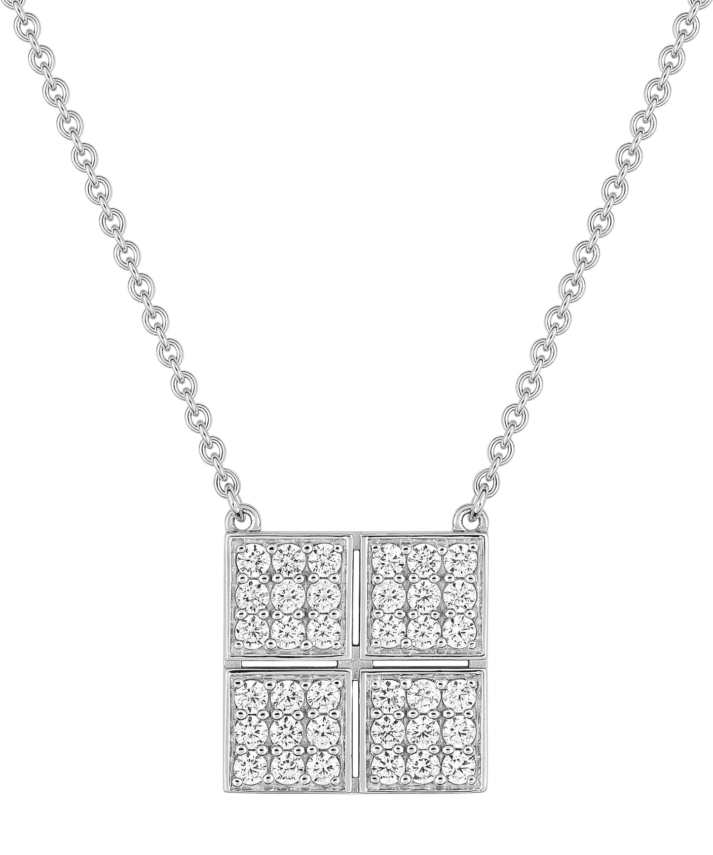 Collier Oxyde Zirconium Argent - Marcel Robbez Masson ACA250Z40