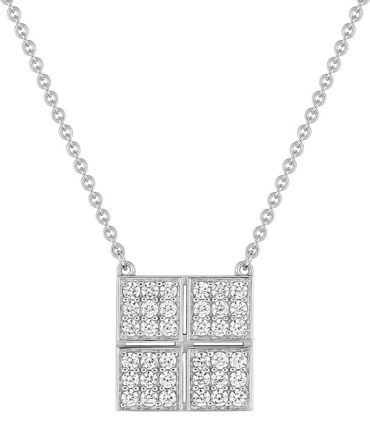 Collier Oxyde Zirconium Argent - Marcel Robbez Masson ACA250Z40