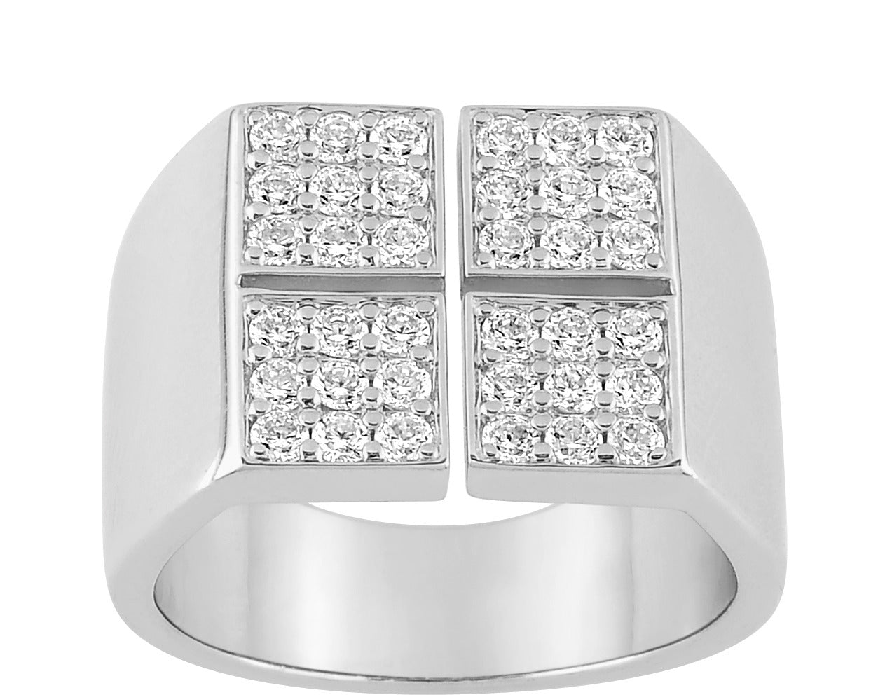 Bague Oxyde Zirconium Argent - Marcel Robbez Masson ASRA250Z