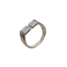 Bague Oxyde Zirconium Argent - Marcel Robbez Masson ASRA251Z