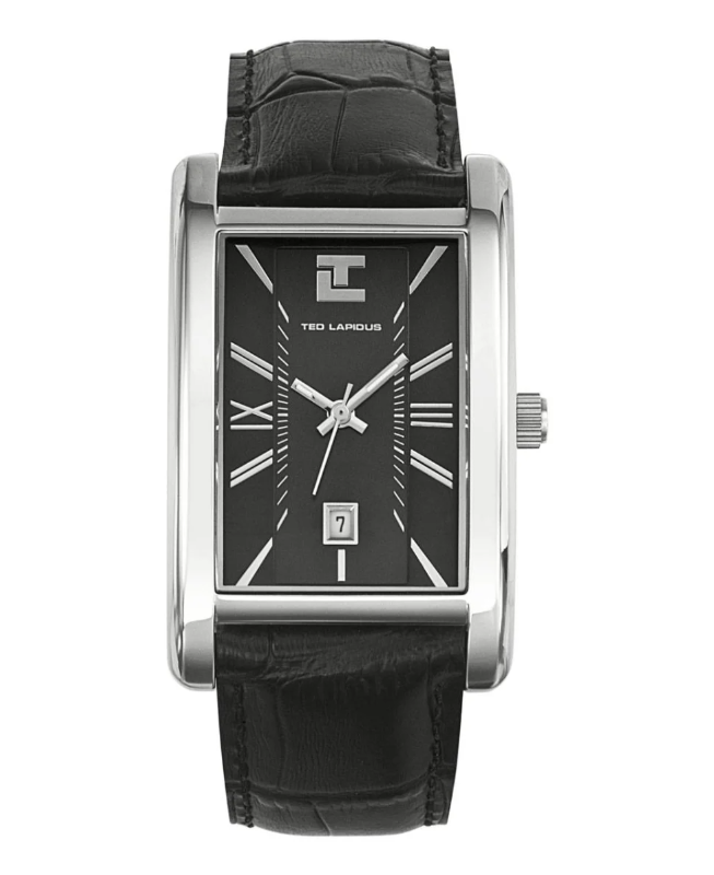 Montre Acier Cuir Homme - Ted Lapidus 51102