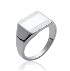 Bague Rhodie Argent mod.1066100 - La Coque de Nacre
