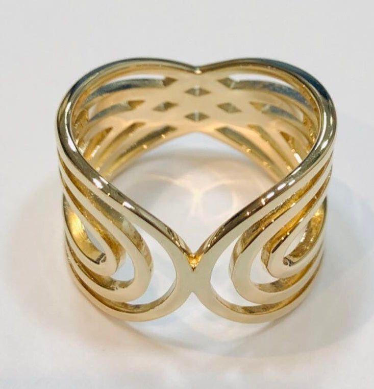 Bague Plaqué Or 70300200100 - Bijoux GL