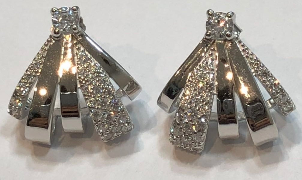 Boucles d'Oreilles Argent Oz - Bijoux GL