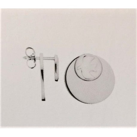 Boucles d'Oreilles Argent Rhodie by Nina Ricci