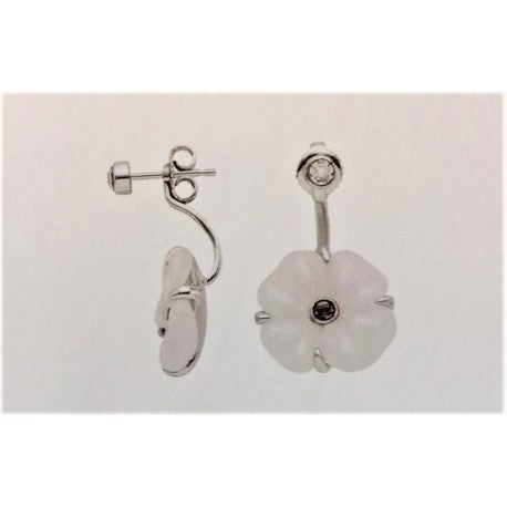 Boucles d'Oreilles Argent Rhodie by Nina Ricci