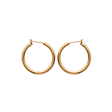 Créoles Plaqué Or mod.202338130 - La Coque de Nacre