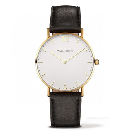 Montre Sailor Line Unisexe Cuir - Paul Hewitt PH-SA-G-St-W-2M
