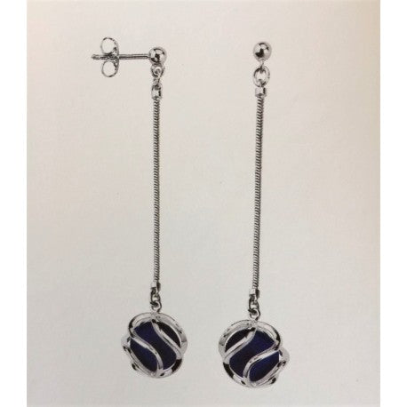 Boucles d'Oreilles Argent Rhodie by Nina Ricci