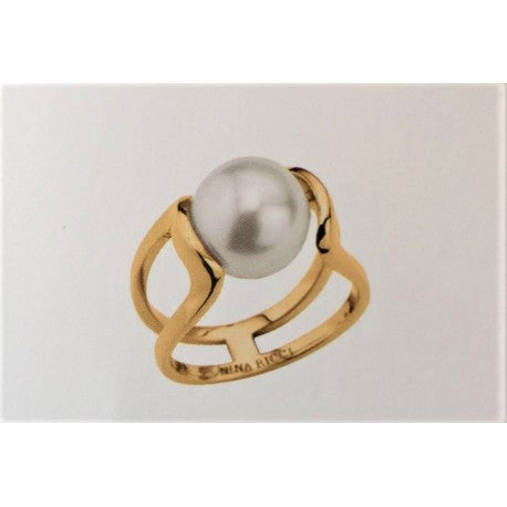 Bague Femme Plaque Or by Nina Ricci