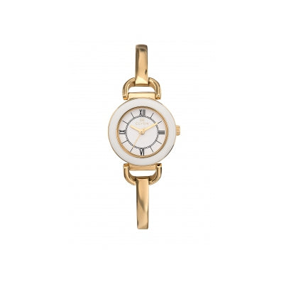 Montre Acier Dorée Femme - Clyda CLA0716