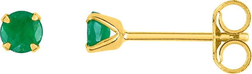 Boucles d'Oreilles Clous Or Jaune - Marcel Robbez Masson IG254JE
