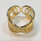 Bague Plaqué Or 70300200100 - Bijoux GL